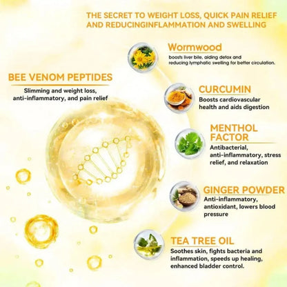 Bee Venom Detox Patches(10 Pcs)(Buy 1 Get 1 Free)