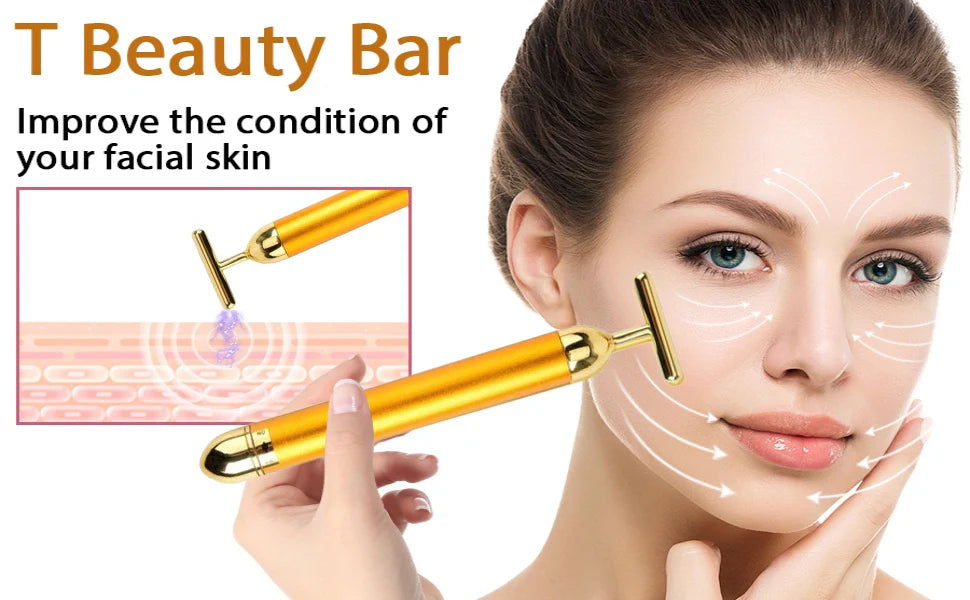 Auréna™ - 24K Gold Luxury Facial Sculpting Massager