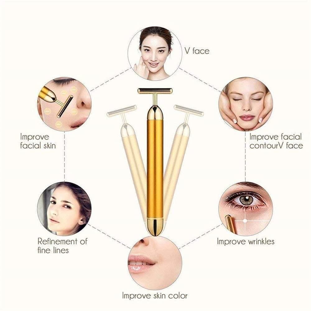 Auréna™ - 24K Gold Luxury Facial Sculpting Massager