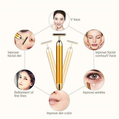 Auréna™ - 24K Gold Luxury Facial Sculpting Massager