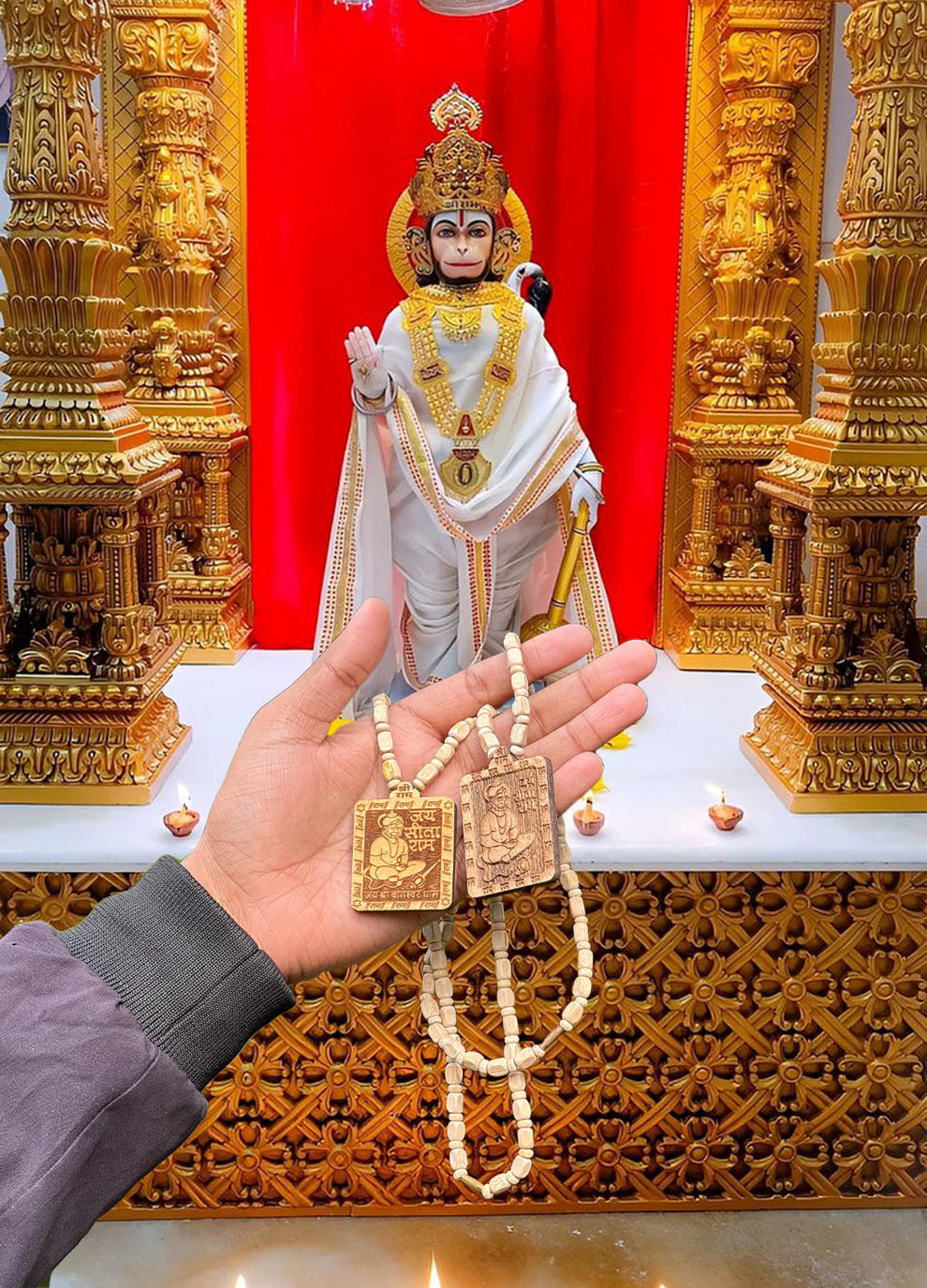 Bageshwar Dham Sarkar Tulsi Mala (100% Original Tulsi beads) Buy 1 Get 1 Free