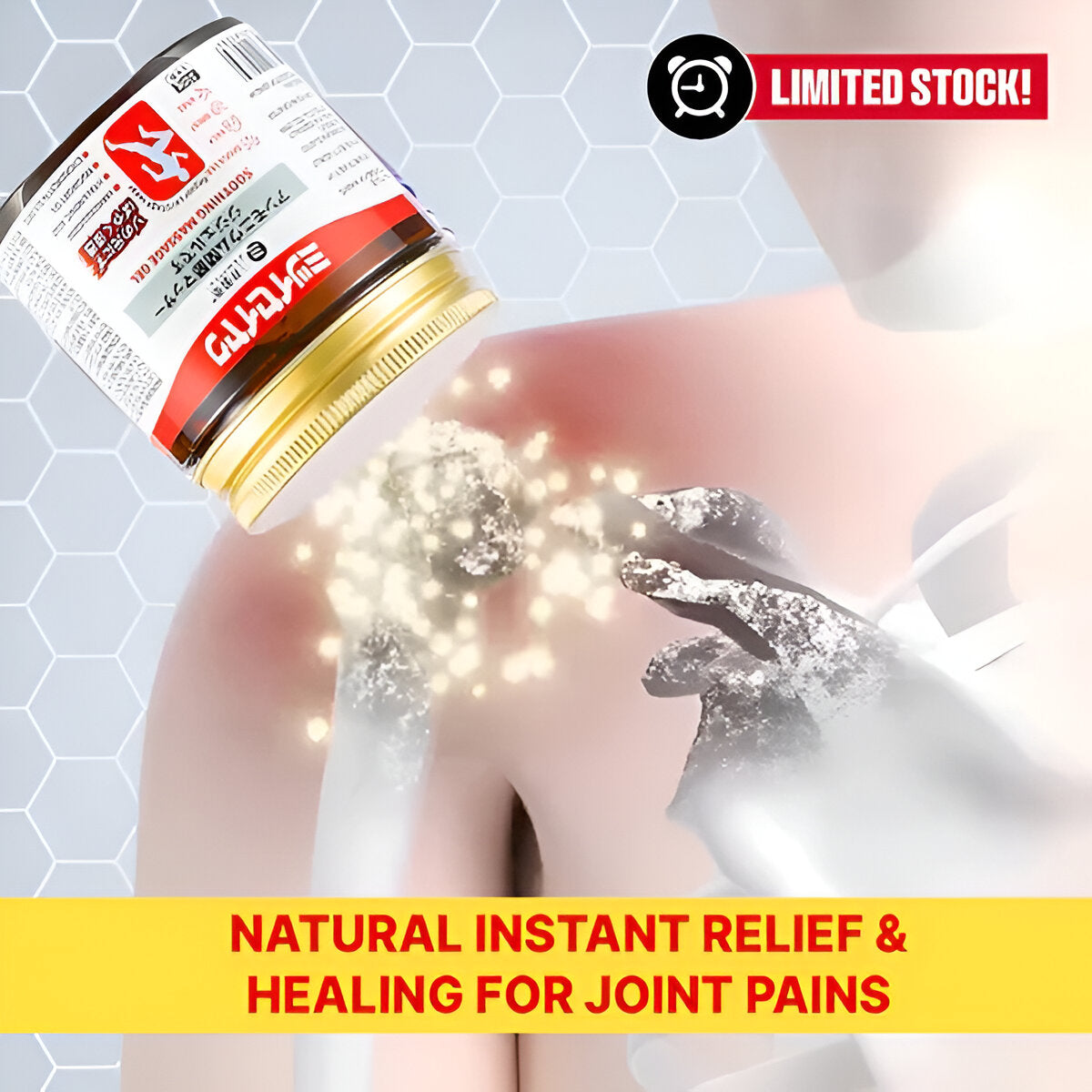 QuickRelief™ Japanese Instant Pain Relief Soothing Massage Gel 🌸✨ (Buy 1 Get 1 Free🔥🔥)
