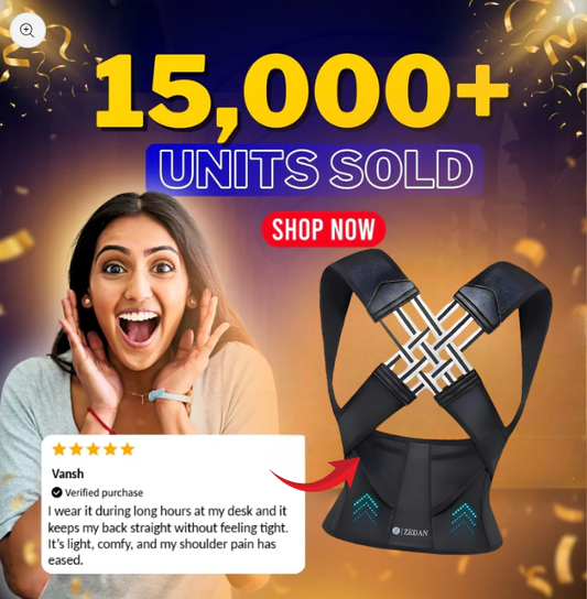 Posture Corrector Belt – Stand Tall, Stay Confident | For Men & Women